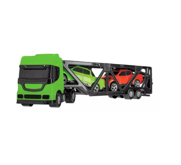 Caminhão Mini Cegonheira com 2 Carros - Image 2