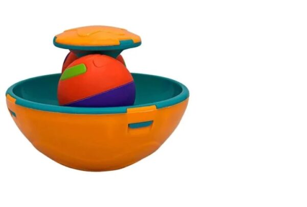 Brinquedo Infantil Pião Gira Ball Com 2 Bolinhas - Image 2