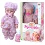 Boneca Bebê Meu Pijaminha Hora Dormir Chupeta E Mamadeira