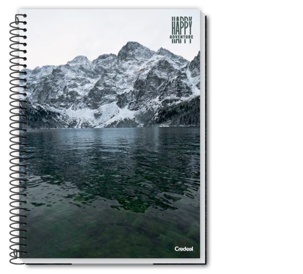 Caderno Pequeno Espiral com Capa Flexível - 48 Folhas, - Image 5