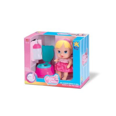 Boneca Little Dolls Faz Xixi-loira