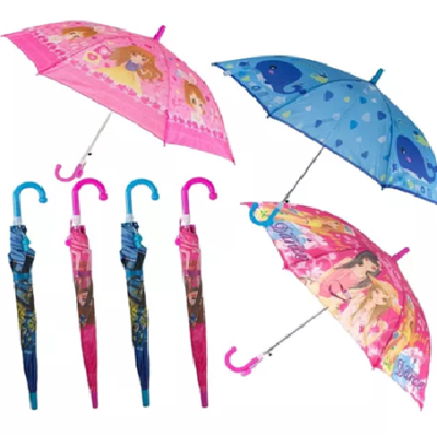 Guarda Chuva E Sombrinha Infantil Vários Modelos Sortido