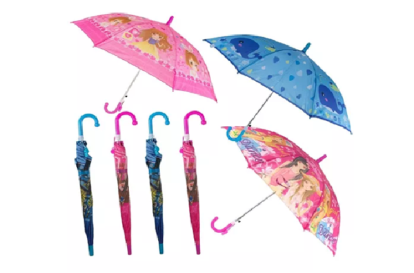 Guarda Chuva E Sombrinha Infantil Vários Modelos Sortido