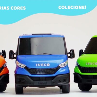 Furgão Iveco Daily Miniatura -Usual Brinquedos