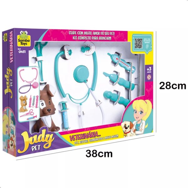 Kit Veterinário Da Judy Com 6 Peças E 1 Cachorrinho Sortido - Image 8