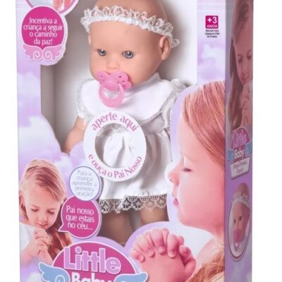 Boneca Little Baby minha primeira oração