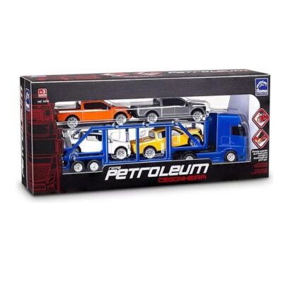 Caminhão Cegonheira Petroleum Com 4 Pick-ups