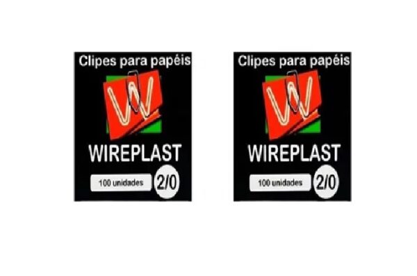 Clips 2/0 Galvanizado 2 Caixas Com 100 Un Cada Wireplast Cor Prateado - Image 2