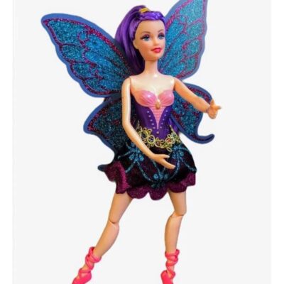 Boneca Fada Silicone Fada Articulada