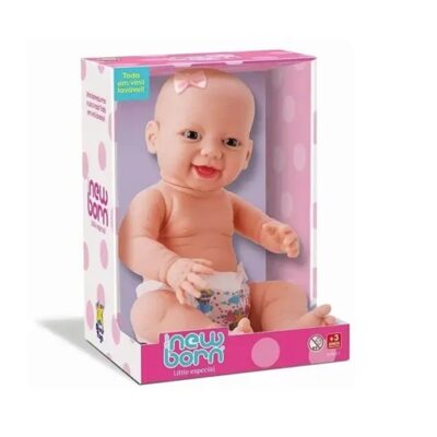 Boneca New Born Little Especial